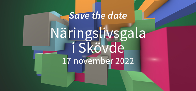 Save the date för Näringslivsgalan i Skövde