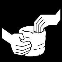 En symbolbild föreställande två händer som formar lera
